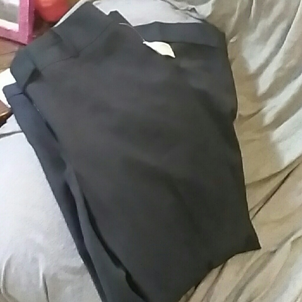 Talbot's black petite size 8 pants NWT